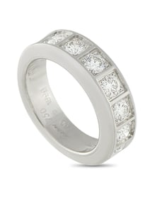 CARTIER 18K  GOLD 1.0CT DIAMOND BAND RING