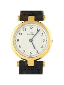 CARTIER MUST VENDME  DIAL VERMEIL LADIES WATCH