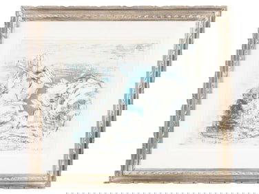 LTD FRENCH COLOR ETCHING BY ETIENNE RET SIGNED