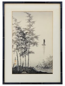 ANTIQUE JAPANESE WOODBLOCK PRINT BY IMOTO TEKIHO