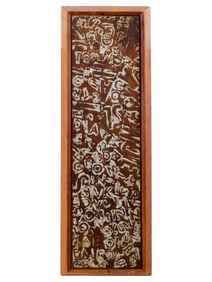 ALINE THAYER AMERICAN ABSTRACT OIL PAINTING