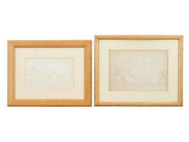 BRITISH PAINTINGS BY JAMES COCKBURN LANDSCAPE SCENES