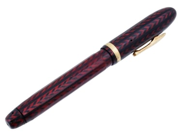 CONKLIN TOLEDO NOZAC V HERRINGBONE DESIGN FOUNTAIN PEN