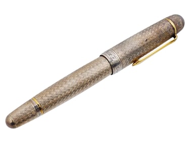 LTD ED VANNERIE CP8 STERLING SILVER ROLLERBALL PEN