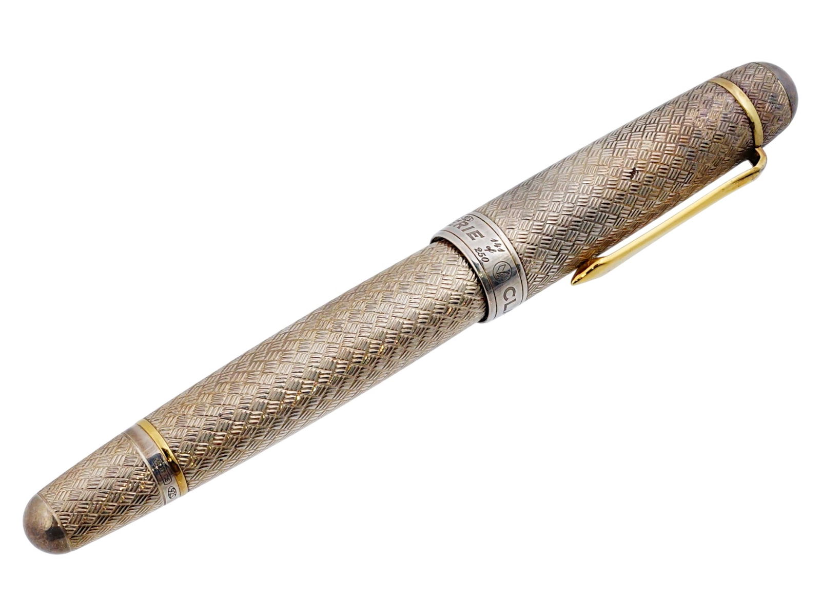 LTD ED VANNERIE CP8 STERLING SILVER ROLLERBALL PEN (1 of 13)
