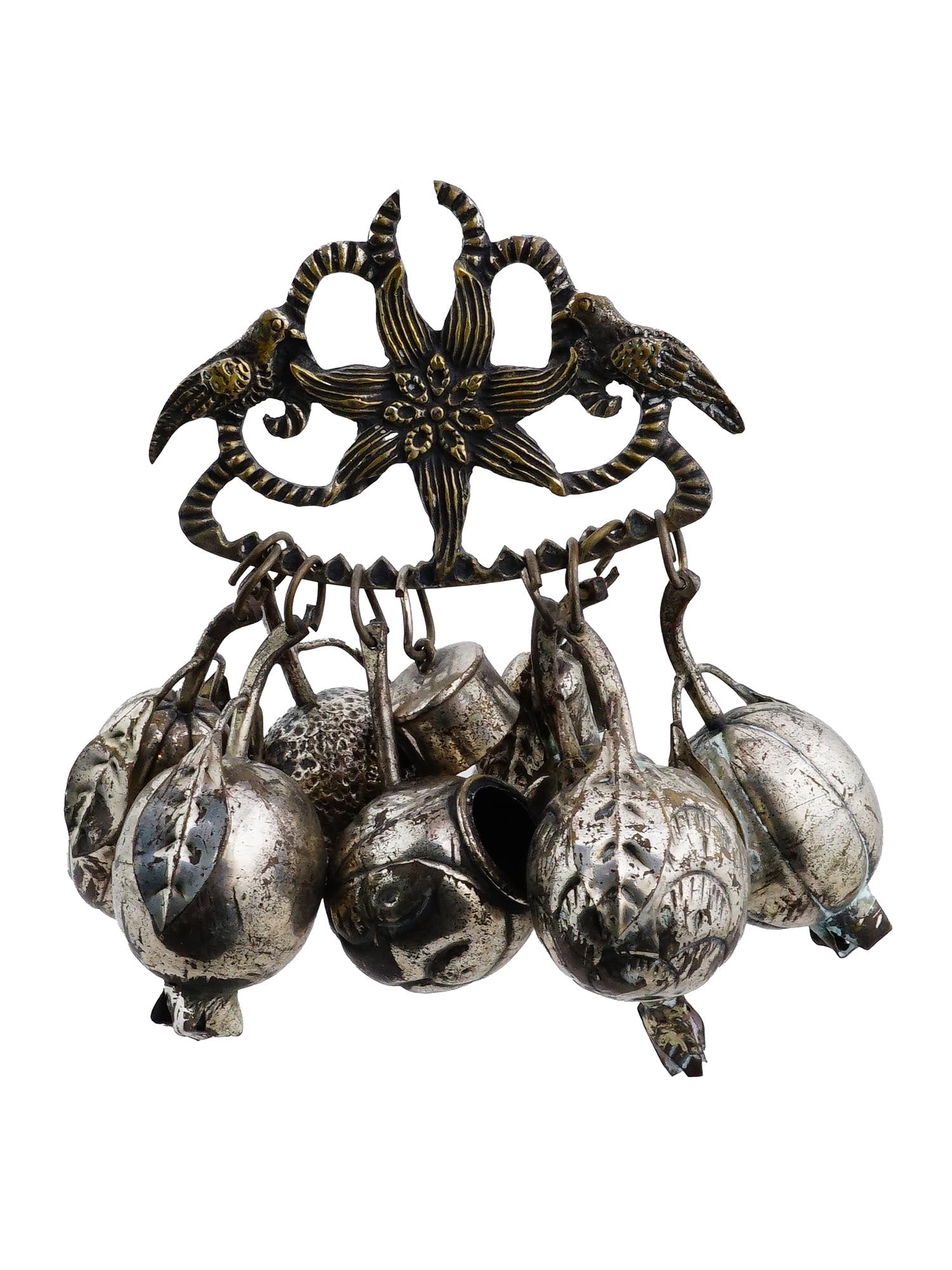 ANTIQUE BRAZILIAN SILVER PLATED BALANGANDAN AMULET (1 of 9)