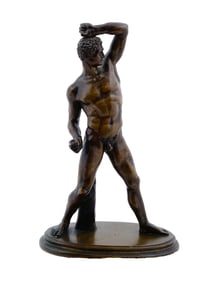 ANTIQUE BRONZE SCULPTURE AFTER ANTONIO CANOVA