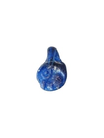 ANCIENT BYZANTINE RELIEF GLASS PENDANT 300 TO 500 AD
