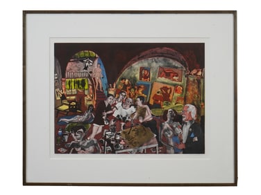 AMERICAN  ETCHING BY WARRINGTON WICKHAM COLESCOTT JR