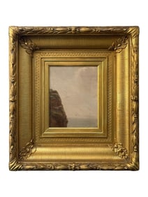 FREDERIC EDWIN CHURCH AMERICAN OIL PAINTING 19TH C