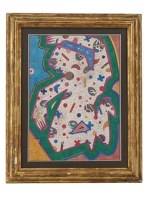 RUSSIAN MIXED MEDIA PAINTING BY OLEG LIAGATCHEV