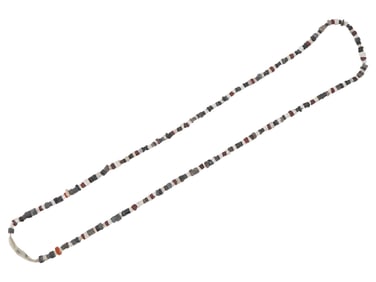 ANCIENT EGYPTIAN NECKLACE MULTICOLORED STEATITE BEADS