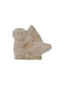 ANCIENT EGYPTIAN LATE PERIOD STEATITE EROTIC PENDANT