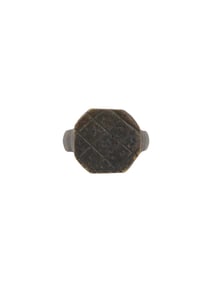 ANCIENT ROMAN EMPIRE ENGRAVED BRONZE RING
