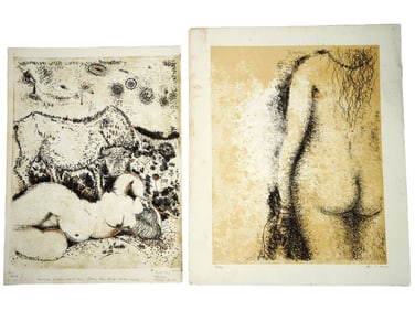 VINTAGE ITALIAN FEDERICO RIGHI LIMITED ED LITHOGRAPHS