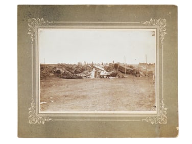 ANTIQUE EARLY 20TH C RUSSIAN PHOTOGRAPHIC CARD