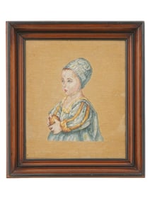 VINTAGE EMBROIDERY AFTER ANTHONY VAN DYCK