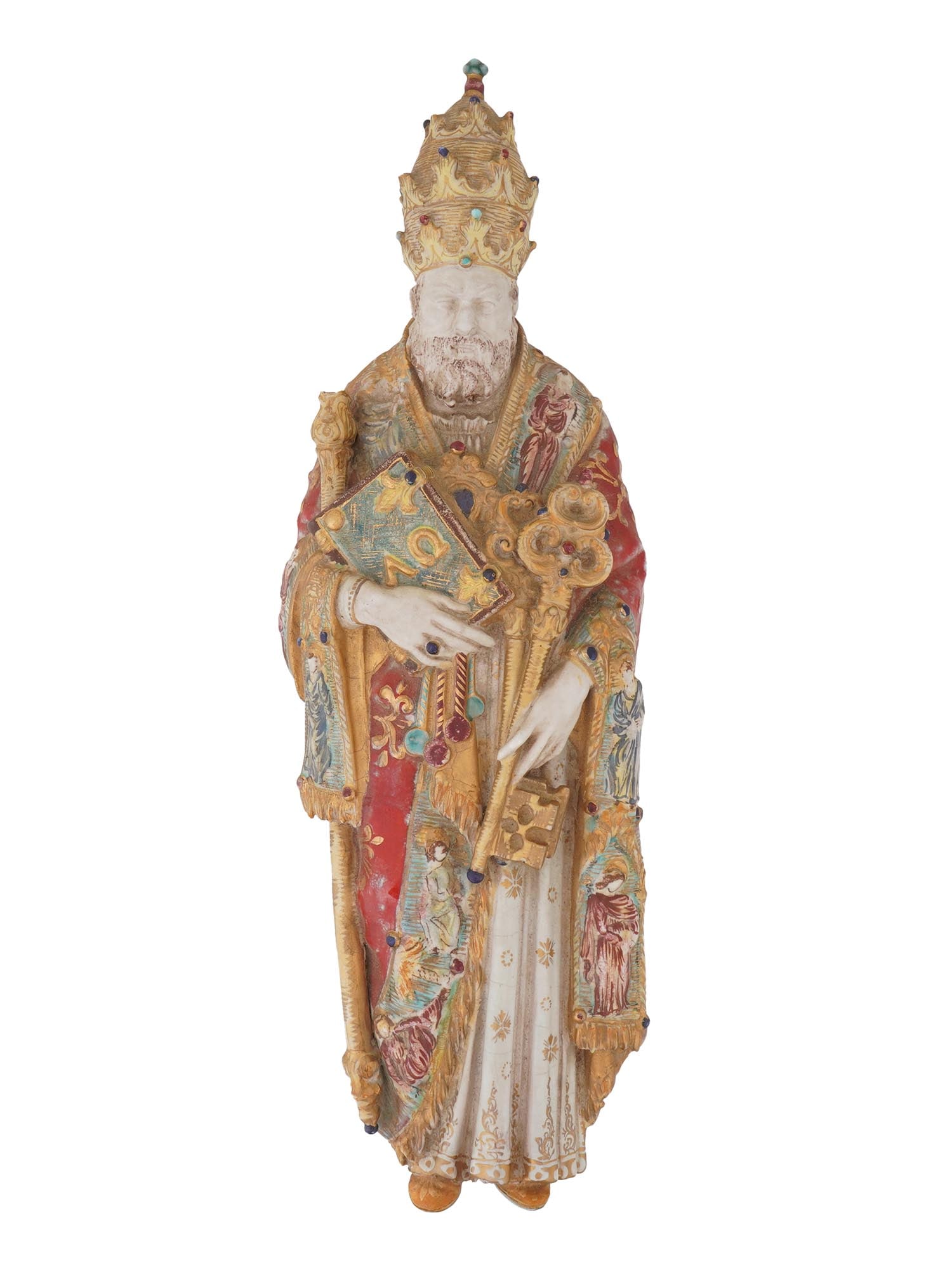EUGENIO PATTARINO ITALIAN RELIGIOUS CERAMIC FIGURE (1 of 9)