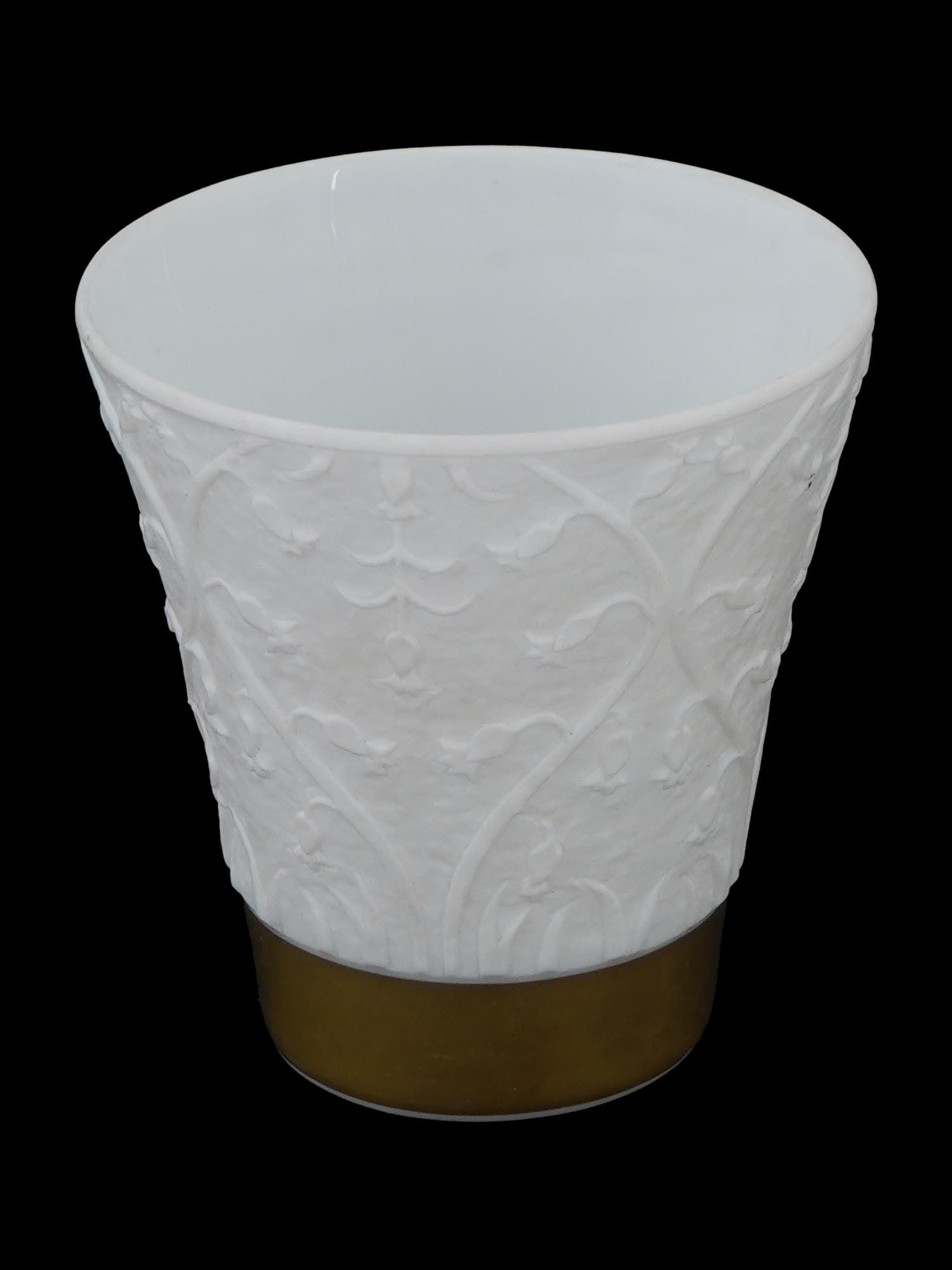 VINTAGE FRENCH BERNARDAUD PORCELAIN VOTIVE TUMBLER (1 of 6)