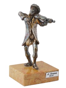 ISRAELI 925 STERLING SILVER SCULPTURE BY A KEDEM