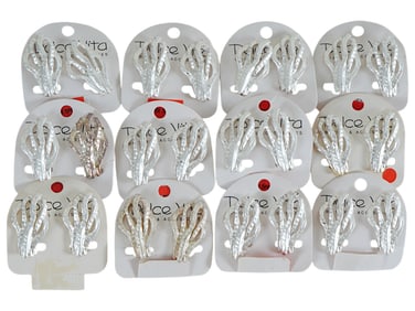 LOT OF FRENCH DOLCE VITA CLIP ON EARRINGS