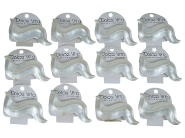 LOT OF FRENCH DOLCE VITA COSTUME JEWELRY BROOCHES