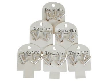 LOT OF FRENCH DOLCE VITA COSTUME JEWELRY EARRINGS