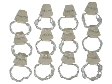 LOT OF FRENCH DOLCE VITA LINK BRACELETS