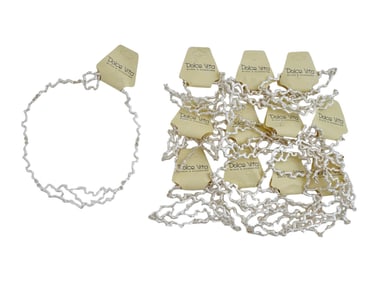 VINTAGE FRENCH DOLCE VITA 12 NECKLACES SET