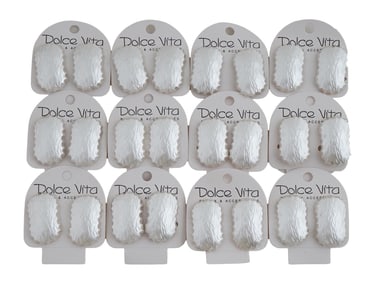 VINTAGE FRENCH DOLCE VITA CLIP ON EARRINGS