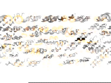 GROUP OF LADIES FASHION COSTUME JEWELRY EARRINGS