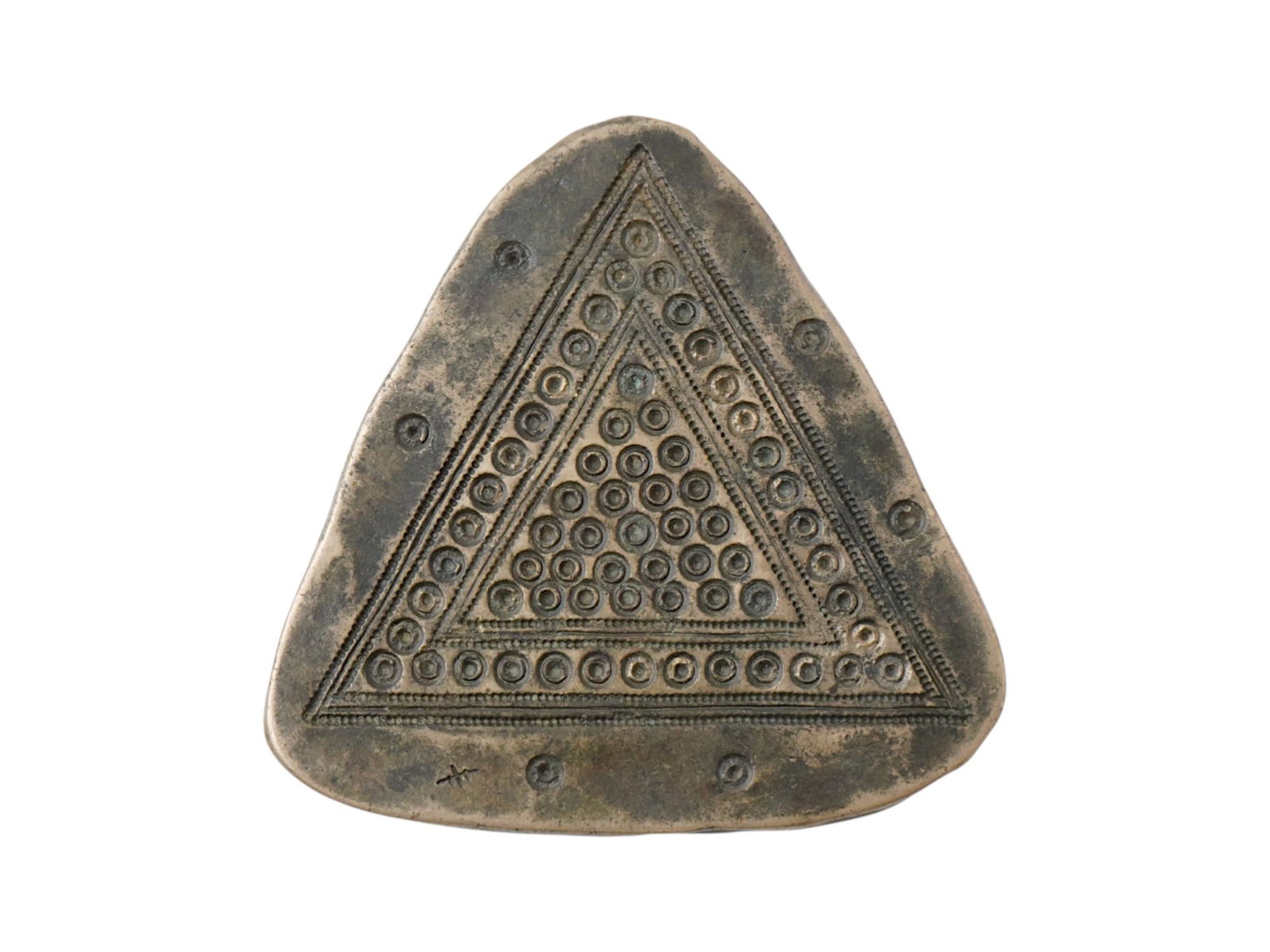 ANCIENT ROMAN BRONZE STAMP DYE JEWELRY TOOL MOLD (1 of 3)