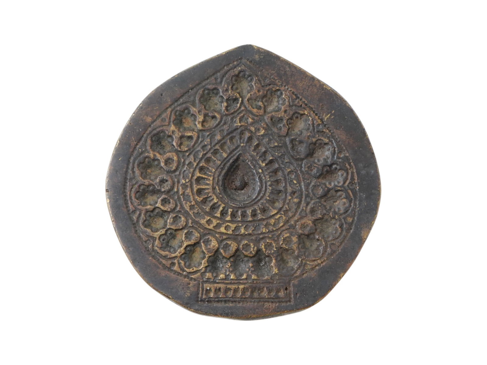 ANCIENT ROMAN BRONZE STAMP DYE JEWELRY TOOL MOLD (1 of 3)