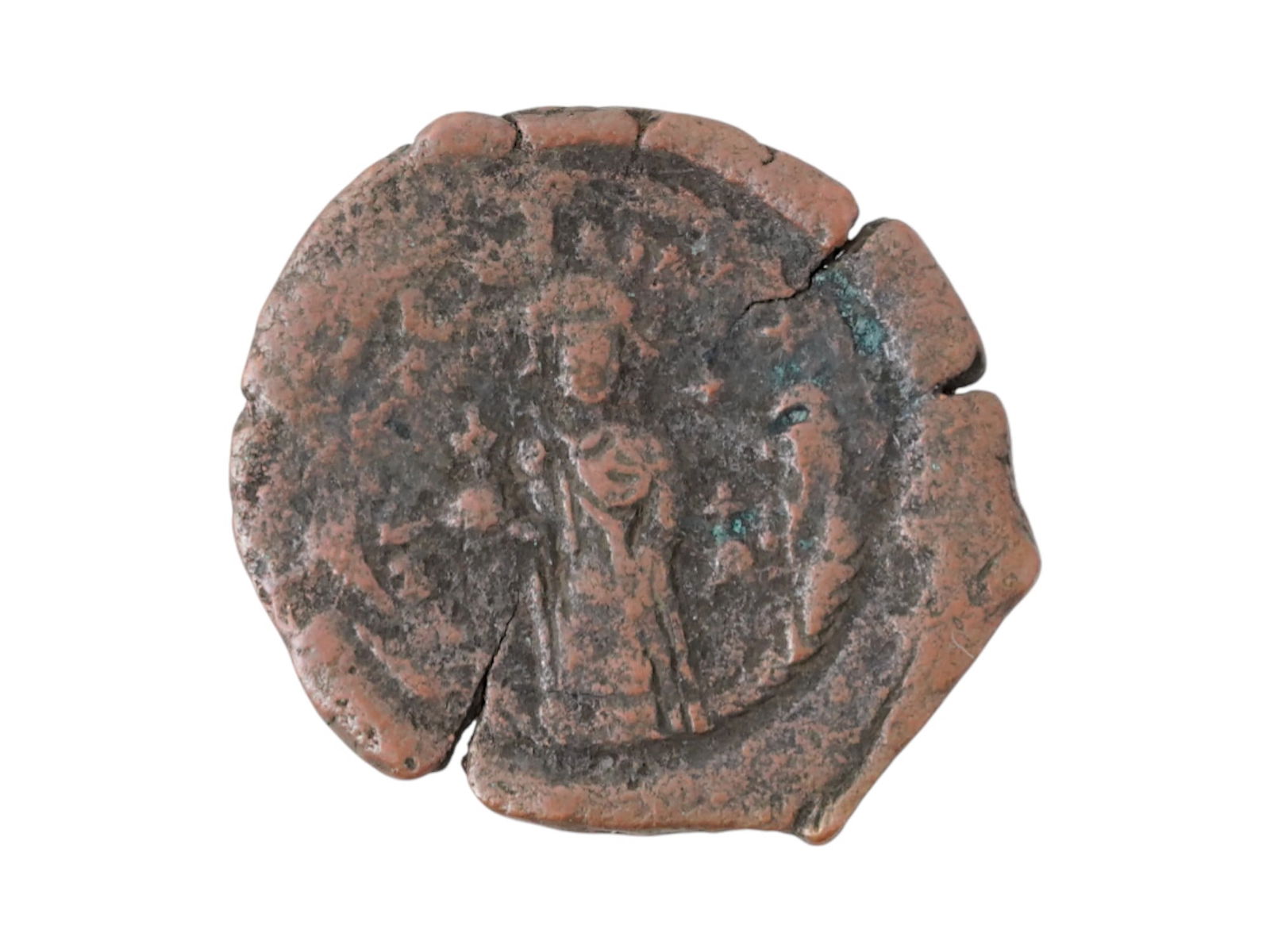 800 TO 1200 AD ANCIENT BYZANTINE EMPIRE BRONZE COIN (1 of 4)