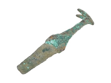 ANCIENT NEAR EASTERN LURISTAN BRONZE CEREMONIAL KNIFE