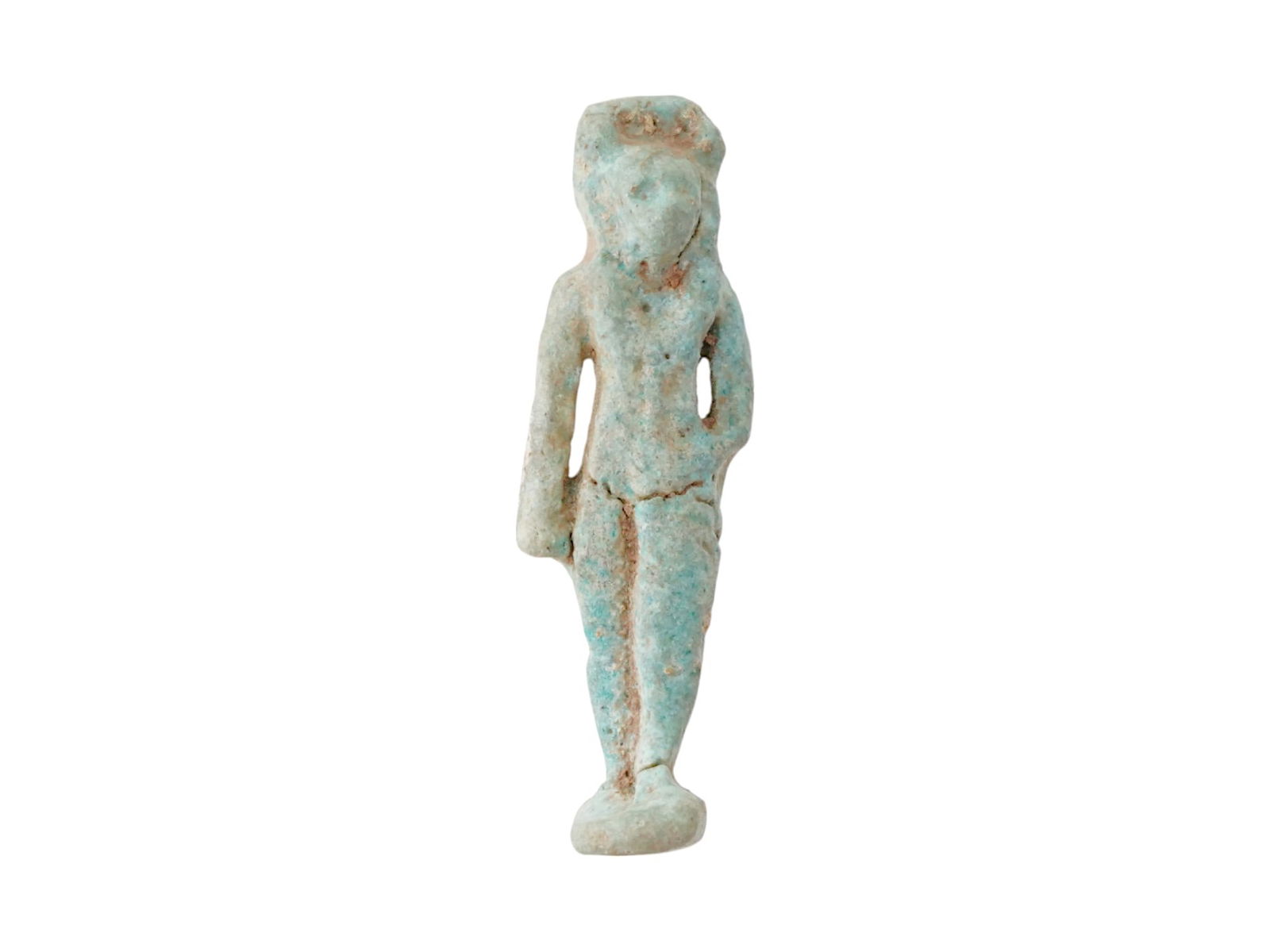 ANCIENT EGYPTIAN FAIENCE SEKHMET AMULET PENDANT (1 of 4)