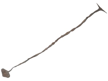 LARGE ANCIENT GRECO ROMAN IRON MEDICAL INSTRUMENT