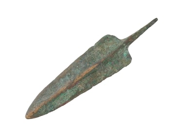 ANCIENT LURISTAN BRONZE ARROWHEAD LEAF SHAPED BLADE