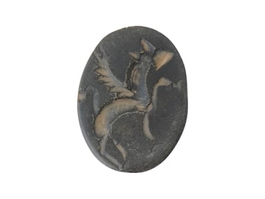 ANCIENT SUMERIAN STONE STAMP SEAL 2000 BC