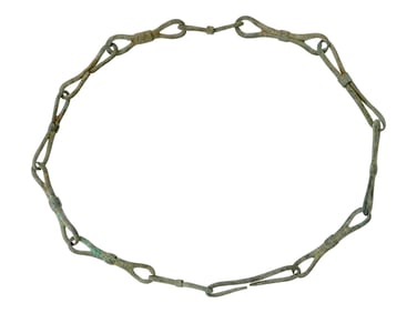 700 TO 200 BC ANCIENT CELTIC BRONZE CHAIN