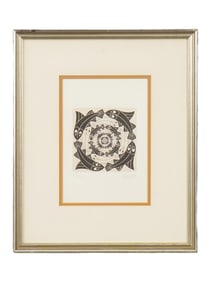 SIGNED MAURITS CORNELIS ESCHER DUTCH ETCHING