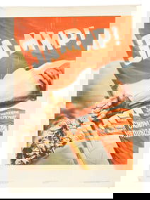 RUSSIAN SOVIET ERA COLD WAR PROPAGANDA POSTER