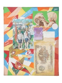 RUSSIAN FRENCH OIL PAINTING BY ALLA SAPOJNIKOVA