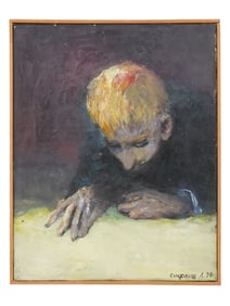 ANDREY SOFIN RUSSIAN PORTRAIT OIL PAINTING OF BOY