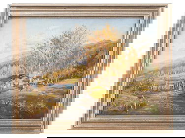 CONSTANTIN WESTCHILOFF RUSSIAN LANDSCAPE PAINTING