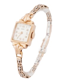 RUSSIAN SOVIET 583 GOLD 950 PLATINUM WRIST ZARYA WATCH