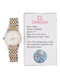 1960S OMEGA GENEVE MENS WRISTWATCH 17 JEWELS