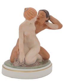 ROYAL COPENHAGEN G. HENNING FIGURINE CUPID PSYCHE