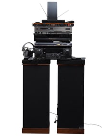 HI FI STEREO RACK ACOUSTICS DESIGN SPEAKERS