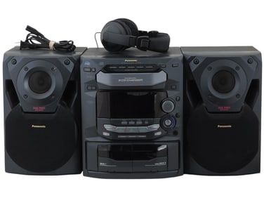 PANASONIC SA AK18 STEREO WITH BASS REFLEX SPEAKERS